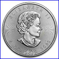 2020 Canada 100-Coin Silver Maple Leaf APMEX Mini Monster Box SKU#195998