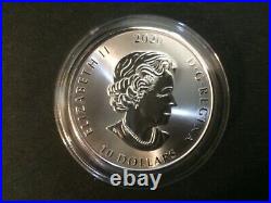 2020 Canada $10 2oz Creatures of the North Kraken Fine Silver Bullion coin