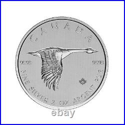 2020 Canada $10 Canadian Goose 2 oz. 9999 Silver Coin NGC MS 69