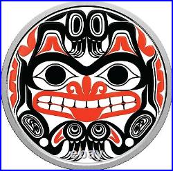 2020 Canada $20 Bill Reid Grizzly Bear Xhuwaji Haida 1 oz Silver Coin 7500 Made