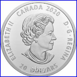 2020 Canada $20 Bill Reid Haida Grizzly Bear 1oz Pure Silver. 9999 Coloured Coin