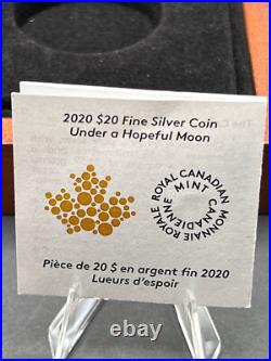 2020 Canada $20 Fine Silver Coin Under a Hopeful Moon Masters Club