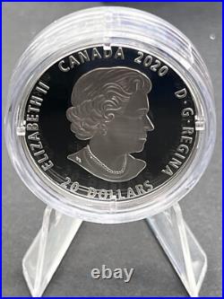 2020 Canada $20 Fine Silver Coin Under a Hopeful Moon Masters Club