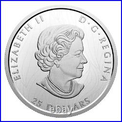 2020 Canada $25 Fine Silver Coin Proud Bald Eagle