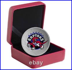 2020 Canada $25 Toronto Raptors 25th Season 1 oz Pure Silver Coin No GST/HST