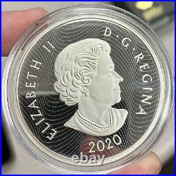 2020 Canada $30 Imposing Icons Moose 2 oz. 9999 Silver Coin 2,500 Made