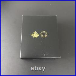 2020 Canada $50 Fine Silver Coin Rhodium-Plated Incuse 3oz Silver Maple