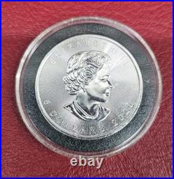 2020 Canada 5 Dollars Maple? Elizabeth II 1oz Fine Silver Argent Pur 9999