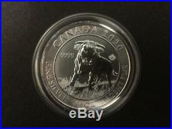 2020 Canada $8 1.5oz 1 1/2oz Canadian Bull Fine Silver Bullion coin