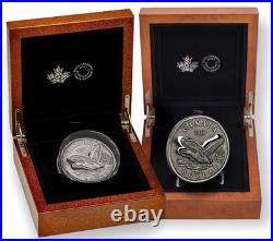 2020 Canada R&D Lab Flying Loon 2oz. 9999 Pure Silver $1 Coin COA #13/425