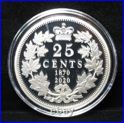 2020 Canada's First National Coinage (8.602 oz) 99.99% Pure Silver Coin Set