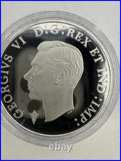 2020 Canadian 23.17g 99.99% Pure Silver Proof Dollar. 75Th Anniversary VE DAY