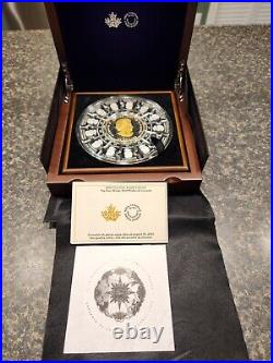 2020 Canadian Silver Puzzle Coin. The Four Winds Pathfinders, Mintage 800