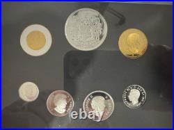 2020 Classic Canadian Proof Pure Silver Colourised Coin Set with Medallion OGP+COA