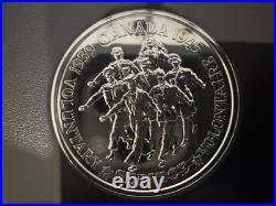 2020 Classic Canadian Proof Pure Silver Colourised Coin Set with Medallion OGP+COA