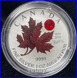 2020 Fine Silver Maple Leaf Fractional 5 Coin Set, O Canada. E-351