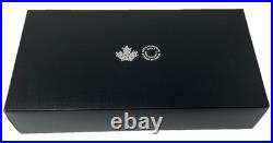 2020 Fine Silver Maple Leaf Fractional 5 Coin Set, O Canada. E-351