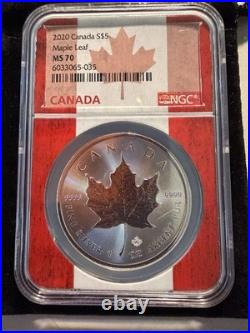 2020 NGC Canada Maple Leaf MS70 2020 NGC Canada Maple Leaf MS70
