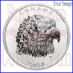 2020 Proud Bald Eagle $25 EHR Extra High Relief Proof Pure Silver Coin Canada