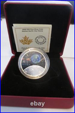 2020 RCM $20 Fine Silver Coin Mother Earth Our Home 99.99% Fine Silver