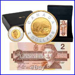 2021 1 oz. Pure Silver Coin and Banknote Set 25th Anniversary