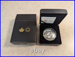 2021 $50 2oz. 9999 Silver Lake Louise Coin Mintage 3,000
