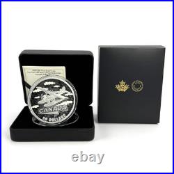 2021 $50 First 100 Years of Confederation Canada Takes Wing 5 oz Silver Coin