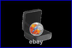 2021 Canada $20 Colourful Birds Blue Jay 1 oz. 9999 Silver Coin 7,500 Made