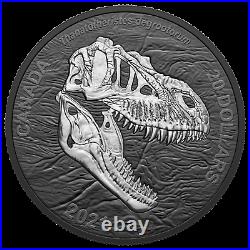 2021 Canada $20 Discovering Dinosaurs Reaper of Death T-Rex 1 oz Silver Coin