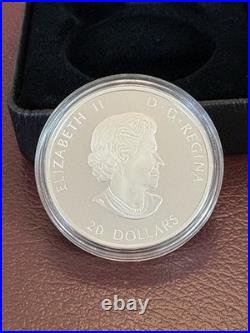 2021 Canada $20 Fine Silver Coin Colourful Birds Blue Jay (99.99% Pure)