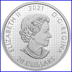 2021 Canada $20 Fine Silver Coin The Avro Arrow