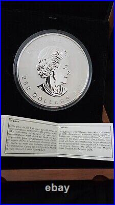 2021 Canada $250 Super Incuse 1 Kilo Silver Maple Leaf KG Kilogram Coin