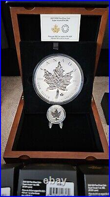 2021 Canada $250 Super Incuse 1 Kilo Silver Maple Leaf KG Kilogram Coin