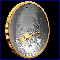 2021 Canada $25 Klondike Gold Rush Curved 1 oz. 9999 Silver Coin 5,000 Made