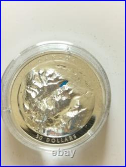 2021 Canada $30 Fine Silver Coin Lake Louise Extraordinarily High Relief