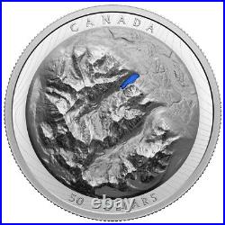 2021 Canada $30 Fine Silver Coin Lake Louise Extraordinarily High Relief