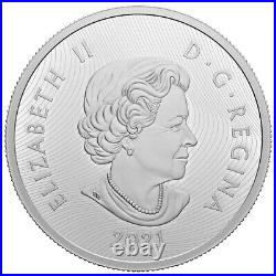 2021 Canada $30 Fine Silver Coin Lake Louise Extraordinarily High Relief
