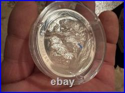 2021 Canada $50 Fine Silver Coin Lake Louise Ultra High Relief with Box