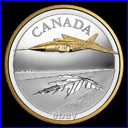 2021 Canada 5 oz. Pure Silver Coin The Avro Arrow BRAND NEW SHIPS NEXT DAY