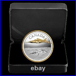 2021 Canada 5 oz. Pure Silver Coin The Avro Arrow BRAND NEW SHIPS NEXT DAY