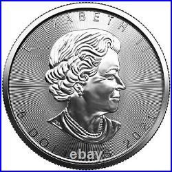 2021 Coin, Canada Coin, 5 Dollars Coin, Silver Maple Leaf Coin, (10pcs Coin)