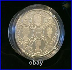 2021 Her Majesty Queen Elizabeth's Knot Tiara 1oz. 9999 Silver Coin Canada