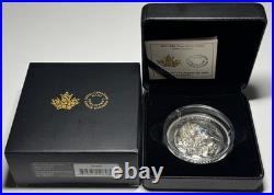 2021 Lake Louise $50 EHR Extra High Relief Proof Pure Silver Coin Canada