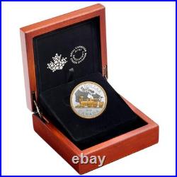 2021 Masters Club Trans-Canada Railway $1 Renewed Silver Dollar Coin Canada