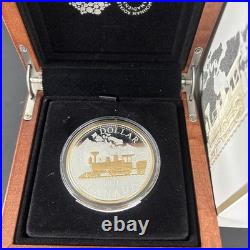 2021 Masters Club Trans-Canada Railway $1 Renewed Silver Dollar Coin Canada