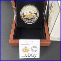 2021 Masters Club Trans-Canada Railway $1 Renewed Silver Dollar Coin Canada