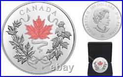 2021'Our National Colours' Proof $100 Fine Silver 10oz. Coin(RCM 200867)(20204)