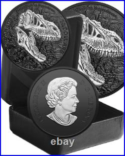 2021 Reaper Death Discovering Dinosaur Tyrannosaur $20 1OZ Silver Pf Coin Canada