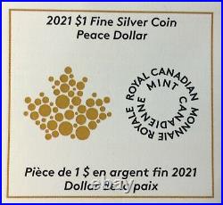 2021 W Canada $1 PEACE DOLLAR UHR NGC REVERSE PROOF 70 FDI Taylor 2021 W Canada $1 PEACE DOLLAR UHR NGC REVERSE PROOF 70 FDI Taylor