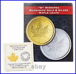 2021 W Canada 1 oz Silver Maple Leaf Tailored Specimen $5 Coin GEM BU
